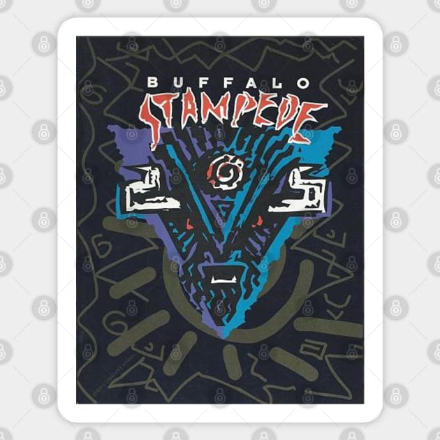 Buffalo Stampede Program Sticker by DirtyD